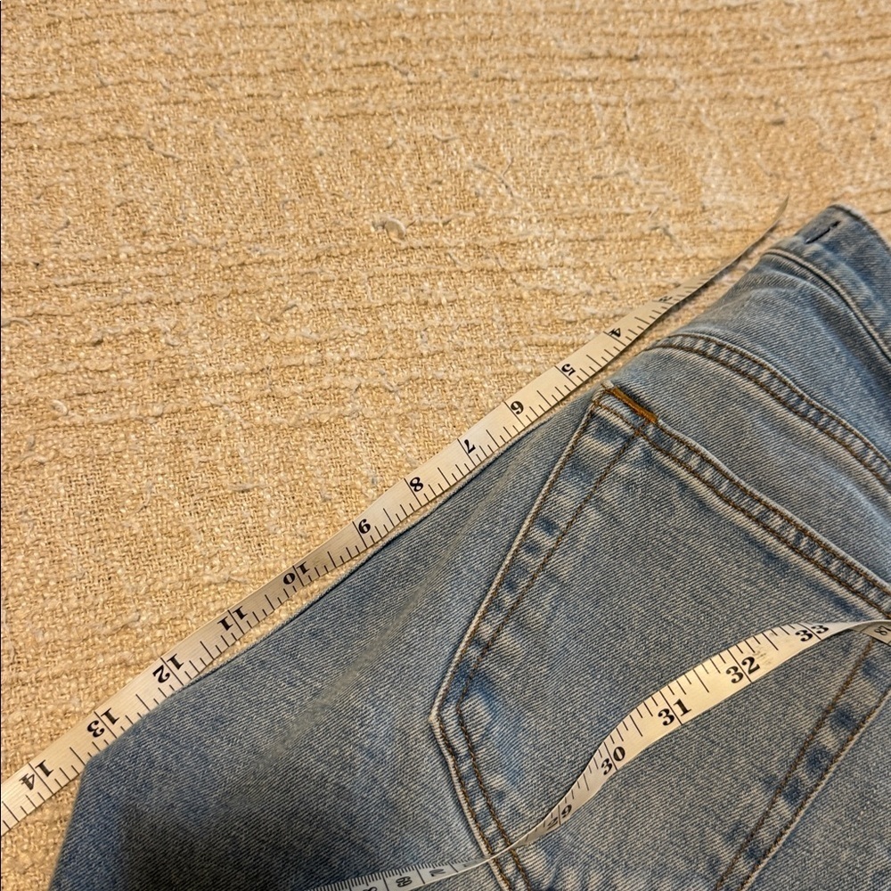 Abercrombie & Fitch The 90s slim straight ultra high-rise size 00/24 - Picture 8 of 9